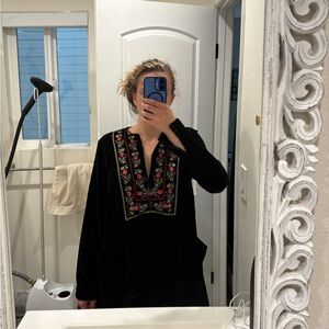 Free People Velvet Dress